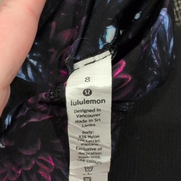 Lululemon Wunder Under High-Rise Tight *Nulux 28" In Bloom Wunder Under Multi - Picture 6 of 10